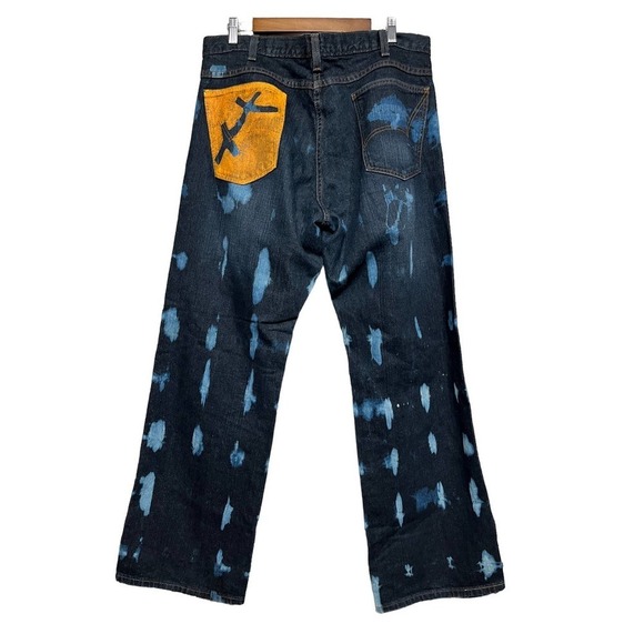 Dickies Men’s Jeans Tie Dye - Picture 7 of 8